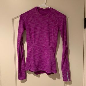 Purple Lululemon long sleeve